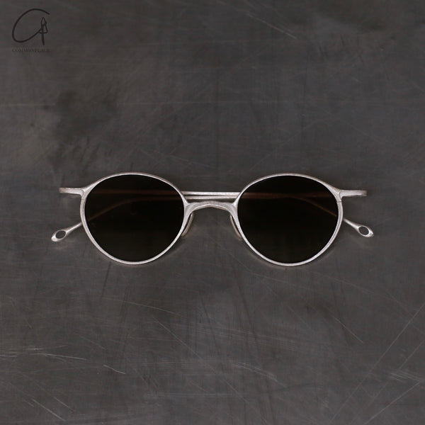 Rigards RG1092AG Series Sterling Silver Sunglasses RG-RG1092AG-CYQT Sterling Silver Frame Bronze Lenses
